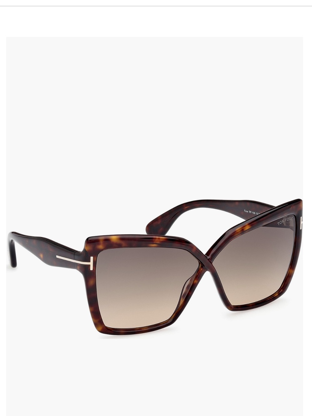 Tom Ford Havana Butterfly Sunglasses